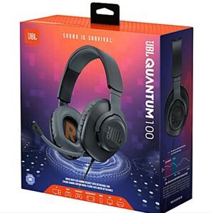 JBL Quantum 100 Gaming Headset - Black